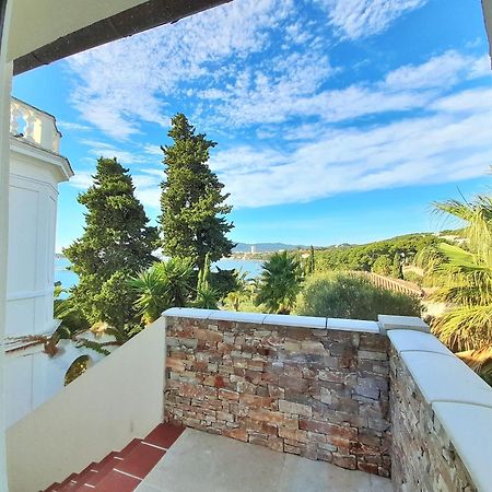 Villa-Chateau Les Terrasses - Tamaris, Plage Des Sablettes, Mer Au Bas De La Propriete La Seyne-sur-Mer Zewnętrze zdjęcie