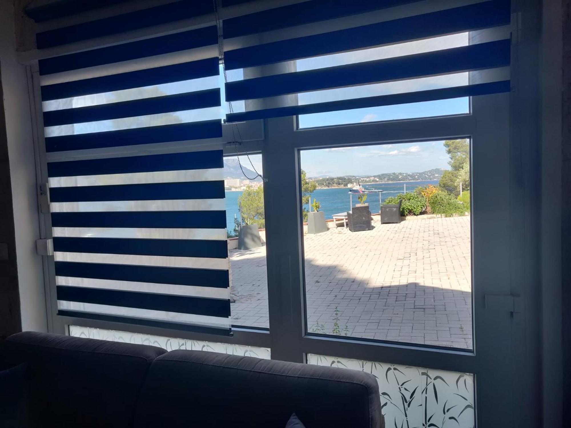 Villa-Chateau Les Terrasses - Tamaris, Plage Des Sablettes, Mer Au Bas De La Propriete La Seyne-sur-Mer Zewnętrze zdjęcie